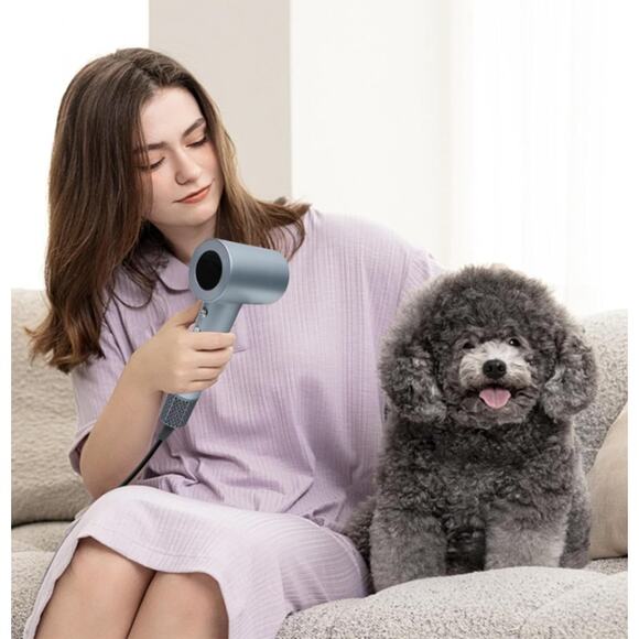 Hi-Speed Ion Blow Dryer Brushless Motor Thermo-Control Quiet Compact 1 Nozzle - Picture 4 of 9